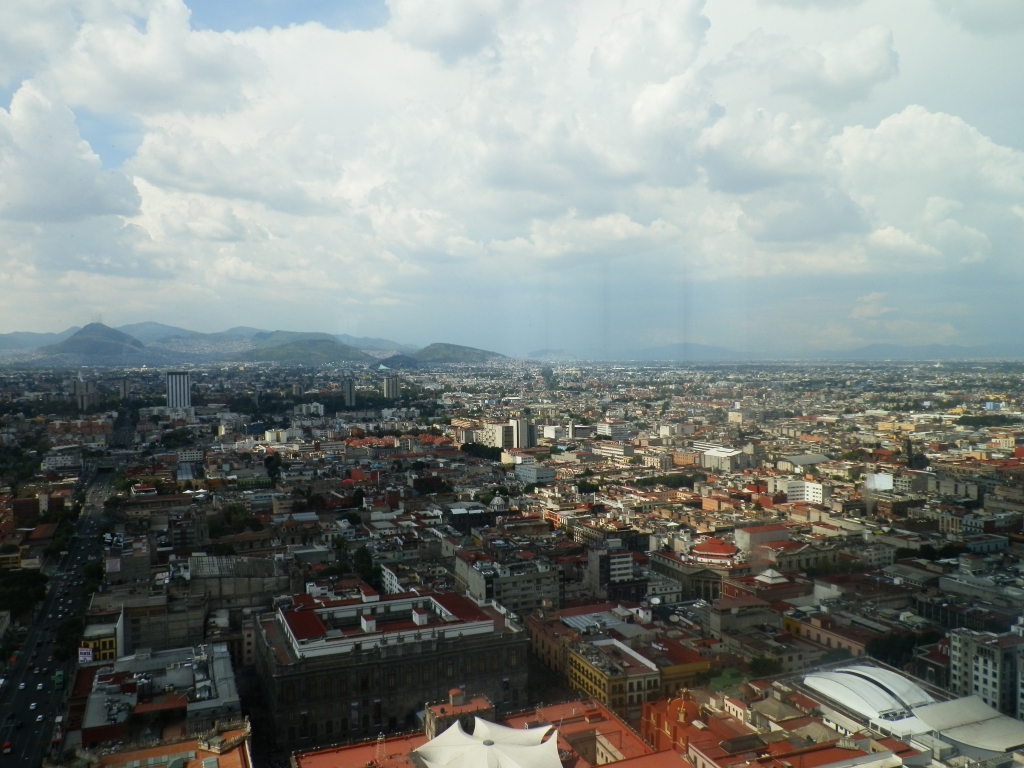 vue depuis torre latino mexico